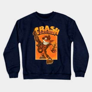 Crash Raccoon Crewneck Sweatshirt